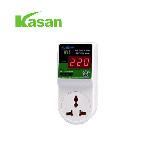 Conmutador de protector de voltaje automático AVS13 20A tipo Micro Led