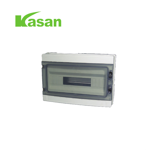 Caja plástica plástica del disyuntor de la caja de distribución eléctrica de Mcb de la prenda impermeable del HT