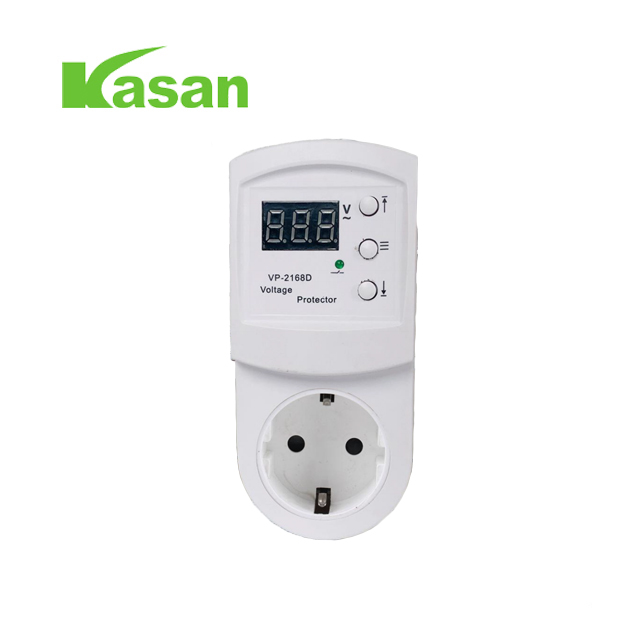 Protector contra sobretensiones de voltaje ajustable tipo enchufe